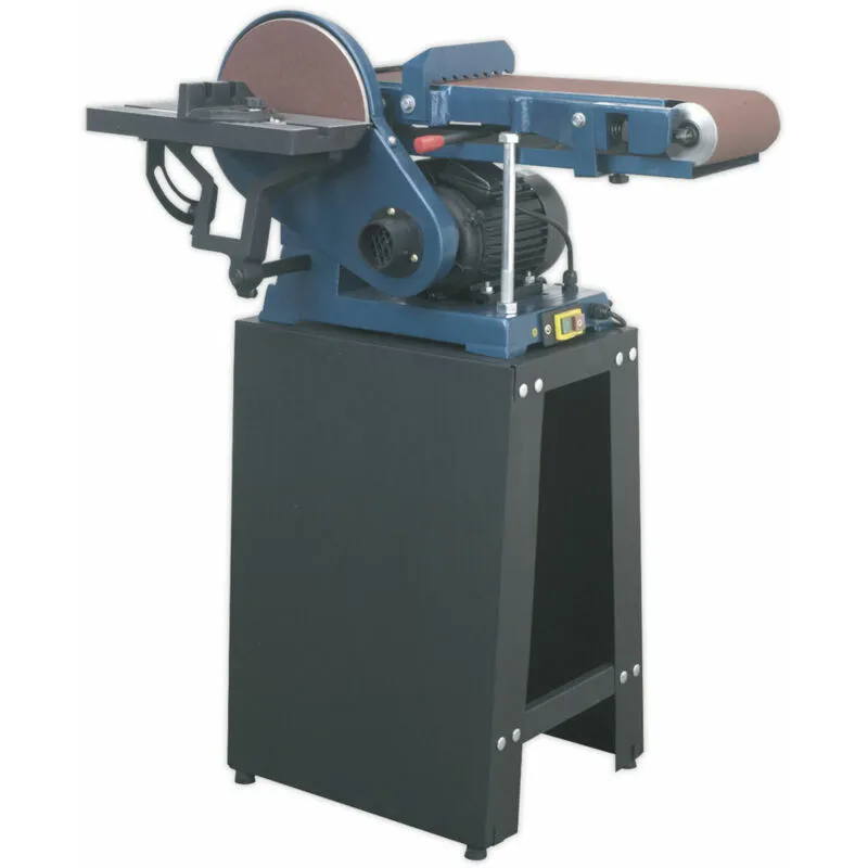 Sealey SM15 Floor Standing Belt and Disc Sander 240v