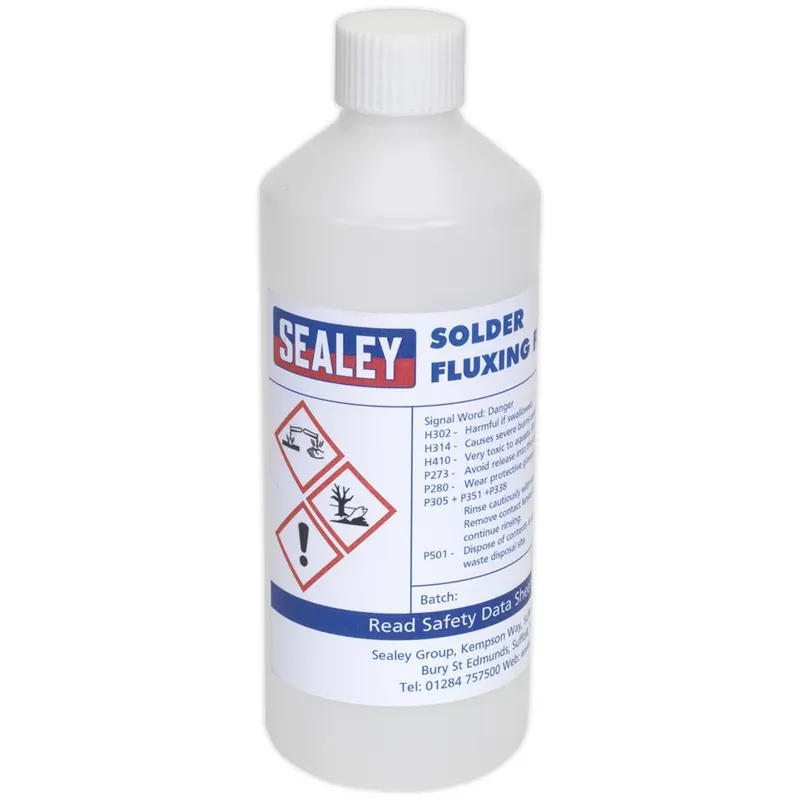 Sealey Solder Fluxing Fluid 500ml
