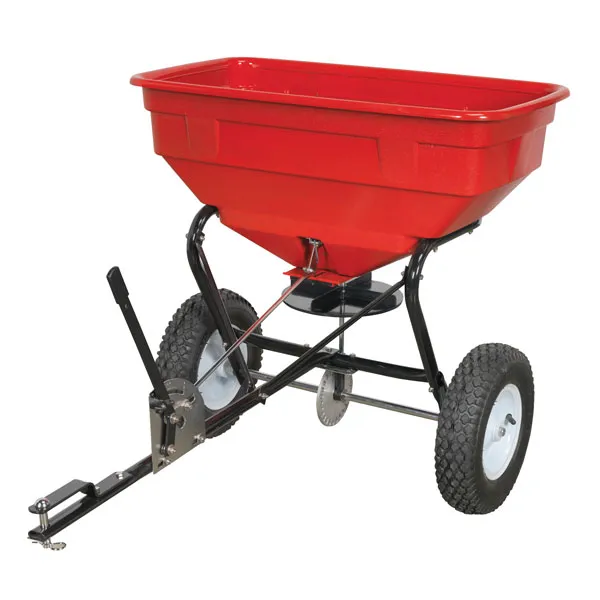 Sealey Tow Behind Feed, Grass and Salt Broadcast Spreader 57Kg