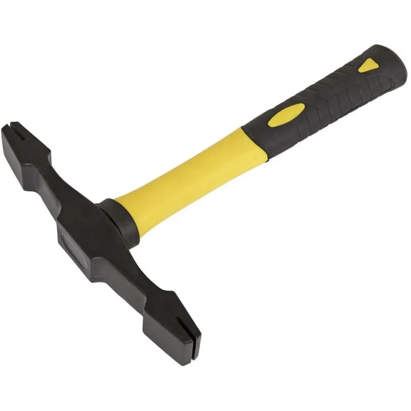 Sealey Fibreglass Handle Double Ended Scutch Hammer 940g