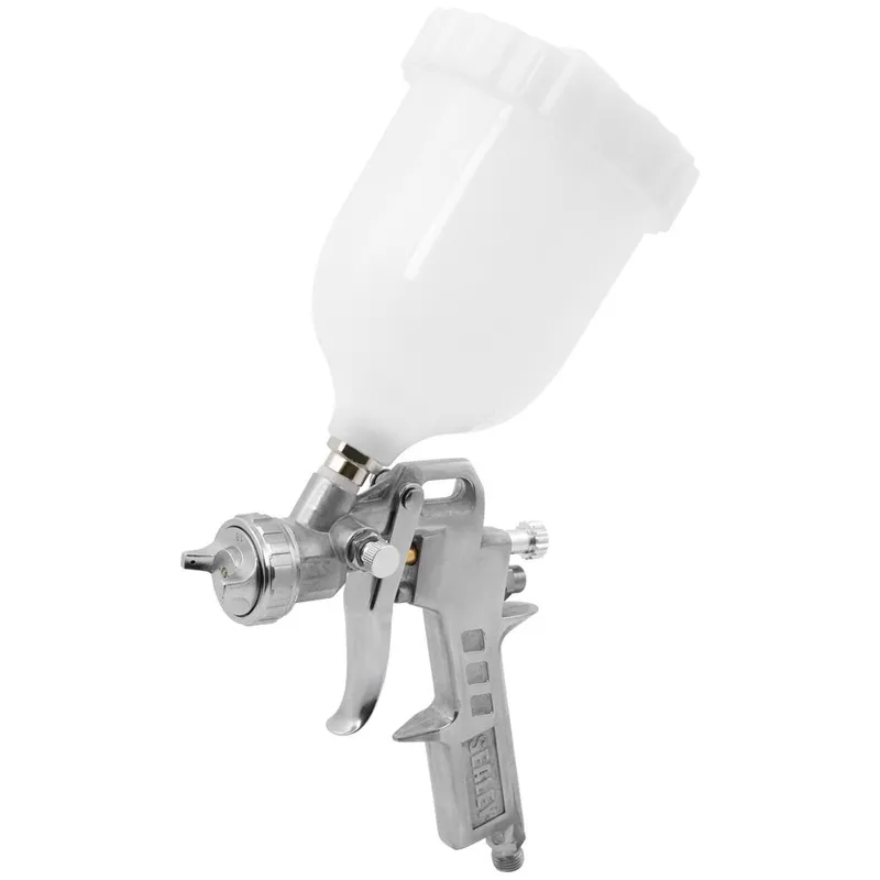 SSG503 Gravity Feed Spray Gun 1.5mm Set-Up - Sealey