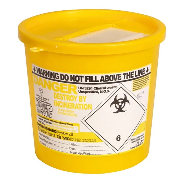 Sealey Sharps Disposal Bin