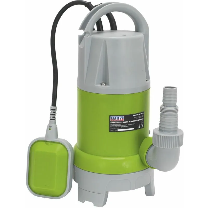 Sealey WPCD215 Submersible Dirty Water Pump 240v