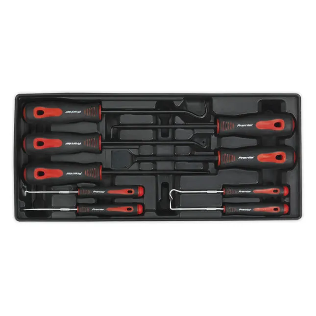 Sealey TBT23 9 Piece Scraper & Hook Set