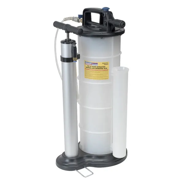 Sealey TP6904 Vacuum Oil and Fluid Extractor Manual / Air 9l