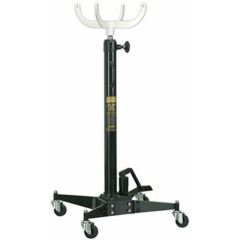 Sealey Transmission Jack 600kg Vertical Quick Lift 600TRQ