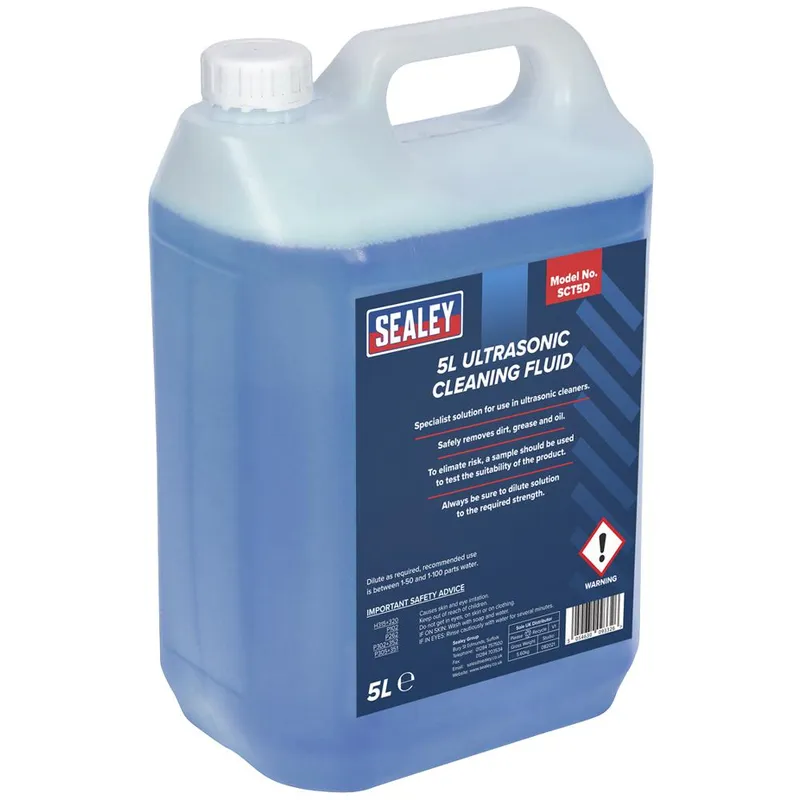 Sealey Ultrasonic Cleaning Fluid 5l