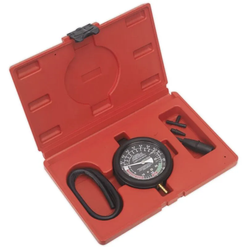 Sealey Vacuum & Fuel Pump Pressure Test Gauge Set VSE952