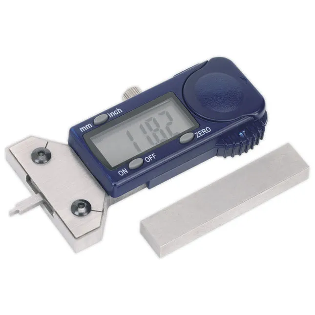Sealey VS0563 Digital Tyre Tread Depth Gauge - Mot Approved