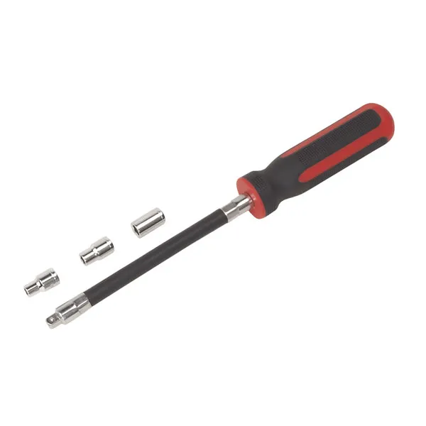 Sealey 4 Piece Flexible Hose Clip Nut Driver Set