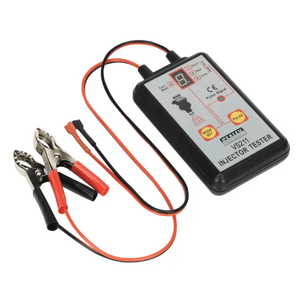 VS211 Petrol Fuel Injector Tester 12V - Sealey
