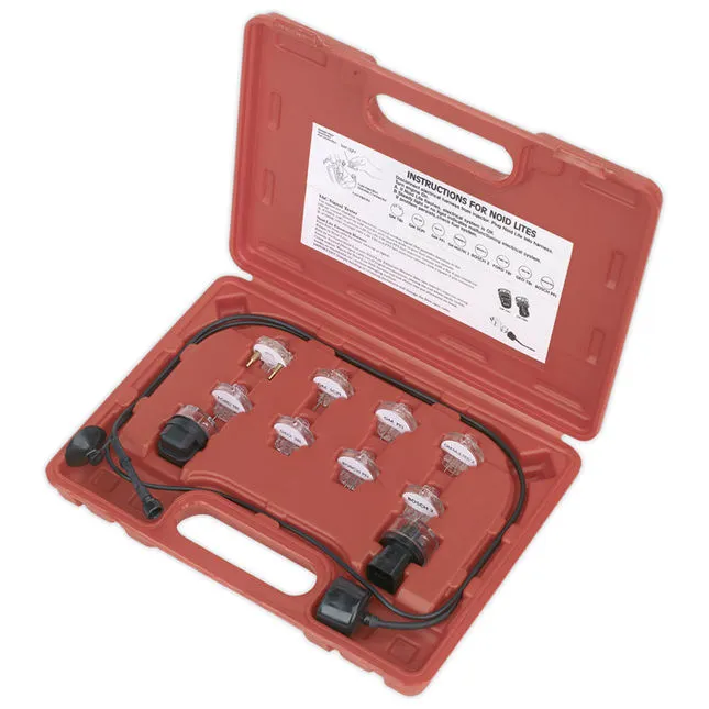 Sealey VS2131 Noid Light/Iac Test Set 11pc