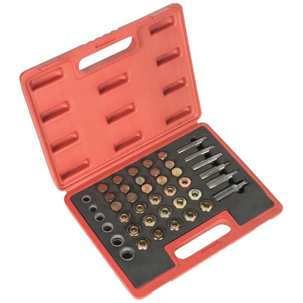 Sealey VS661 Oil Drain Plug Master Thread Repair Set