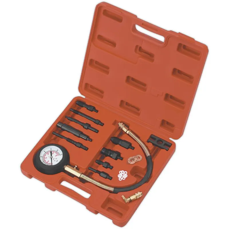 Sealey VSE204 11 Piece Diesel Compression Test Kit