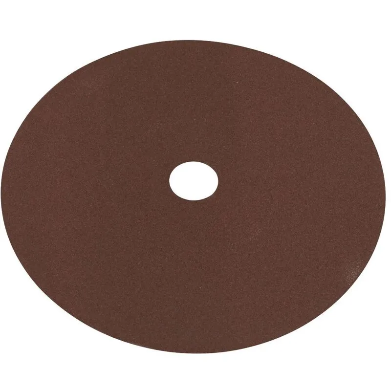 Sealey WSD7120 Worksafe 175mm Fibre Backed Sanding Disc 120Grit - Pack of 25