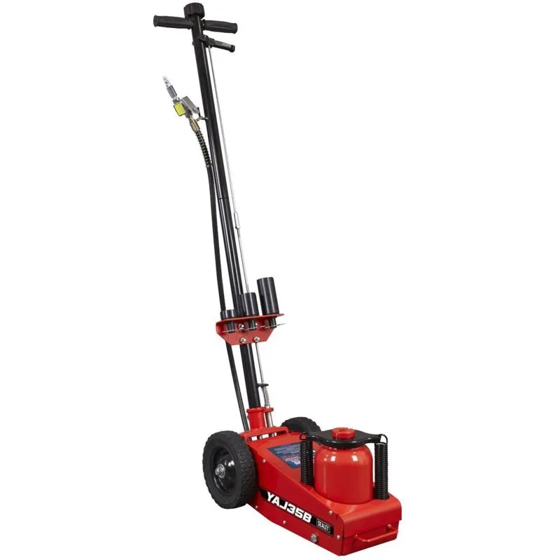 Sealey Air Operated Single Stage Trolley Jack 35 Tonne