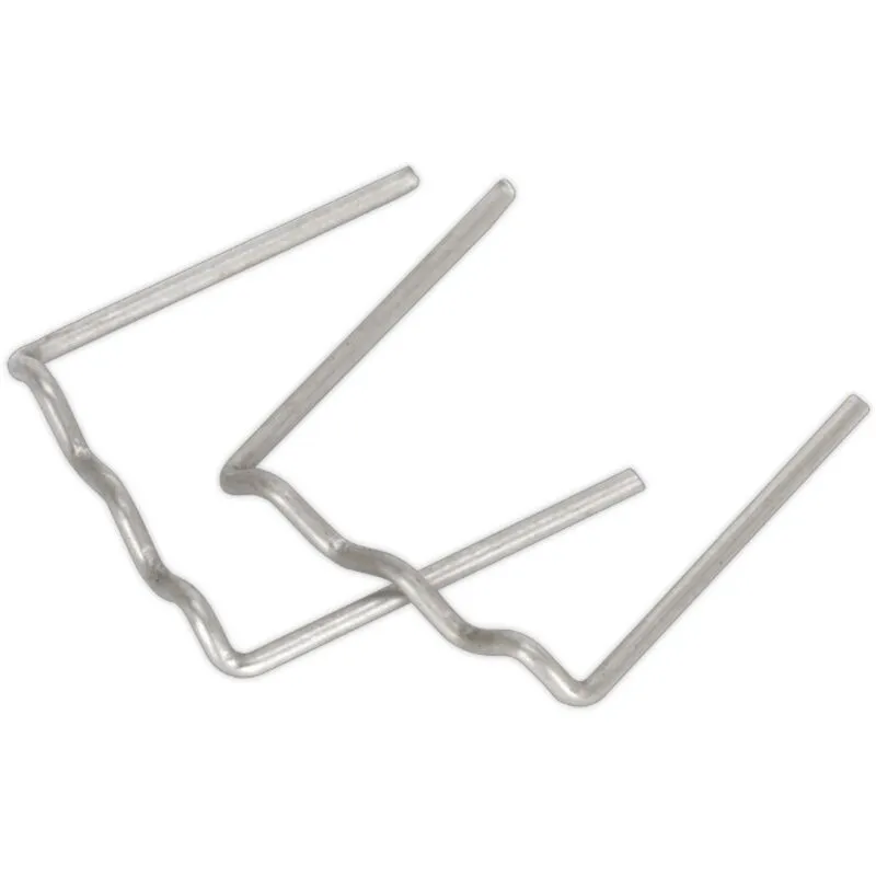 U-staple 0.8mm, Pack of 100 - Sealey