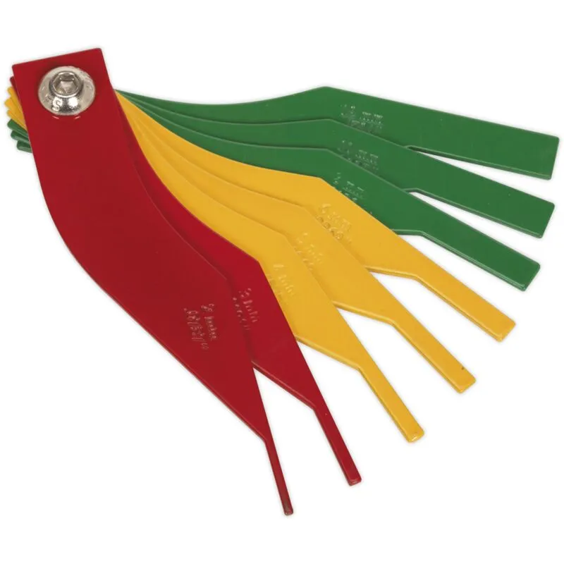 VS059 Brake Pad Thickness Gauge 8pc - Sealey
