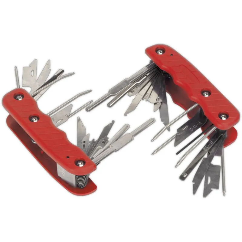 Sealey VS8048 Radio Release Key Set 36 Function