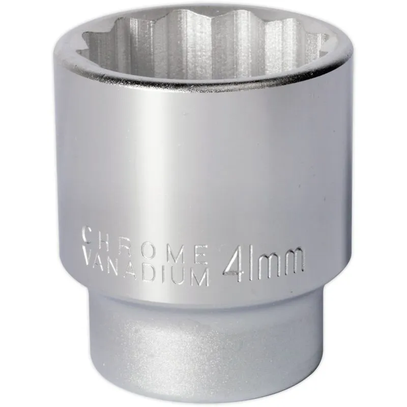 WallDrive Socket 41mm 3/4' Square Drive - Sealey