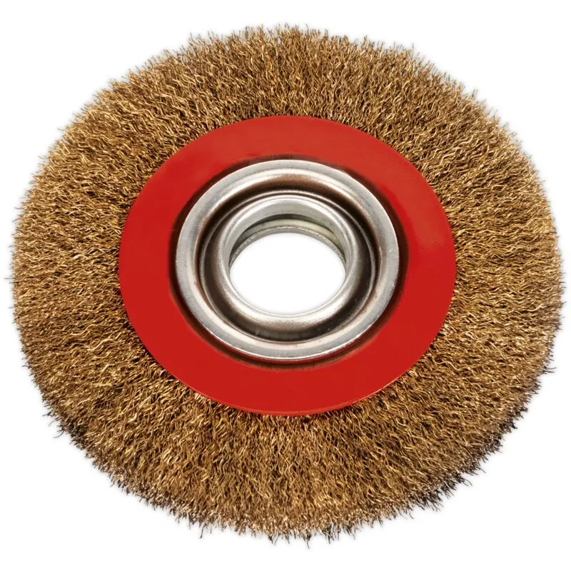 Wire Wheel 150 x 20MM 13MM Bore Wide - Sealey