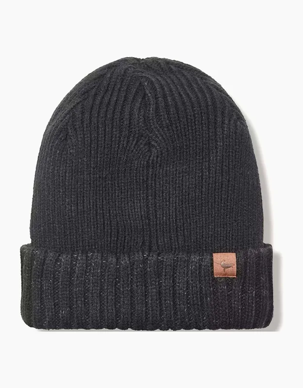 Men's Sealskinz Unisex Bacton Waterproof Beanie - Black - Size: L/XL