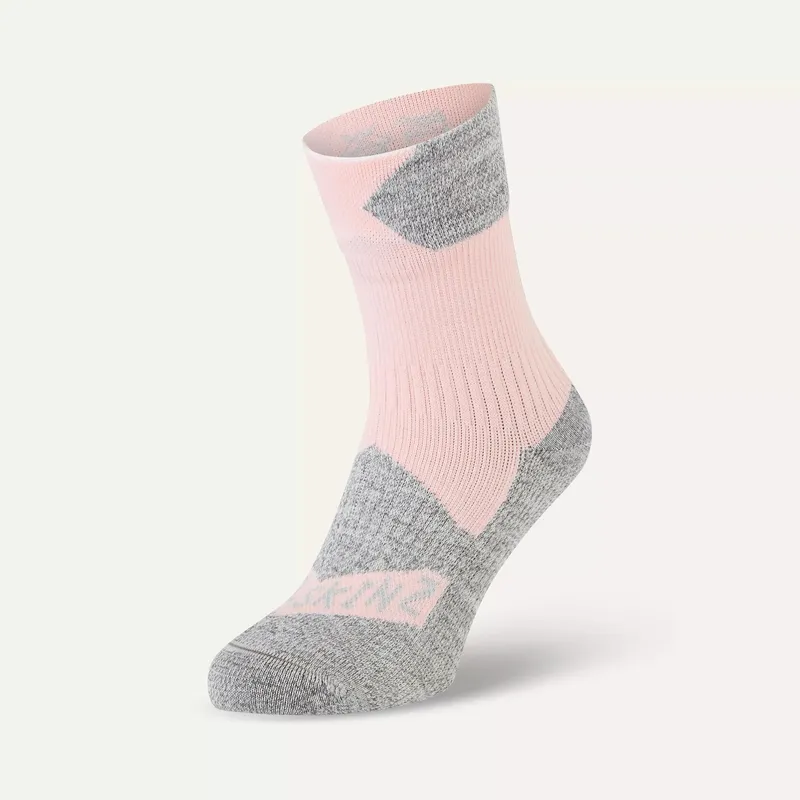 Sealskinz Bircham - Pink / Grey Marl / L