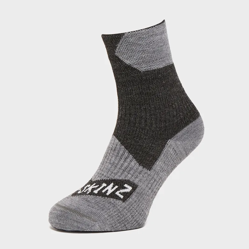 Sealskinz Bircham Waterproof All Weather Ankle Socks Grey