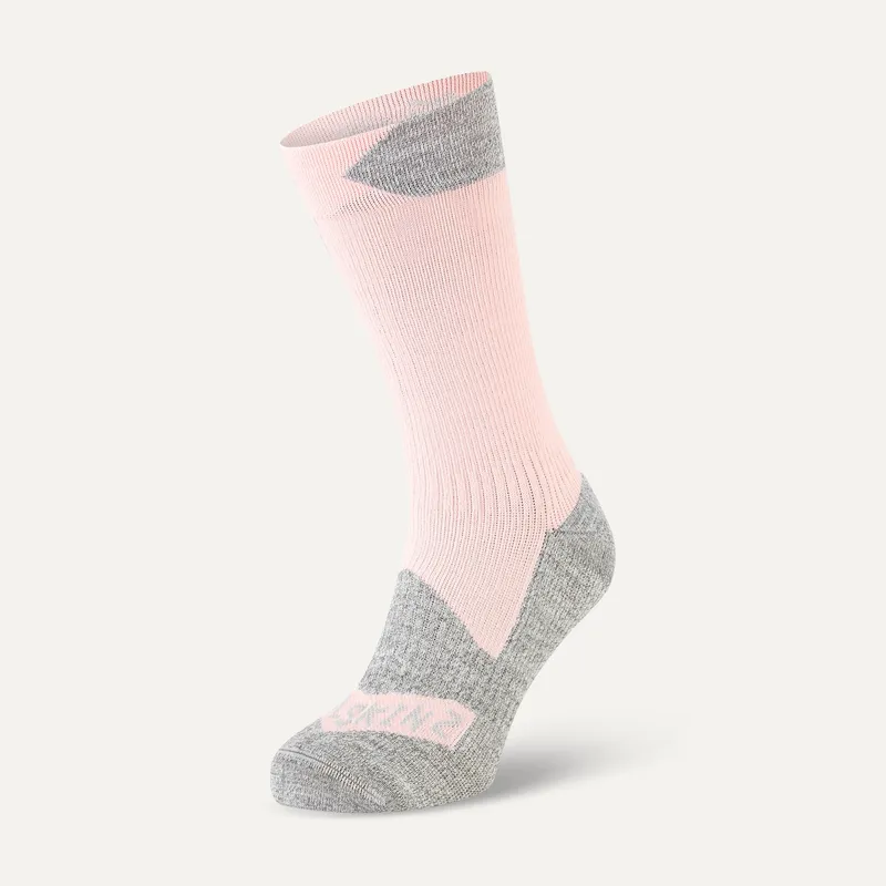 Sealskinz Raynham - Pink / Grey Marl / M