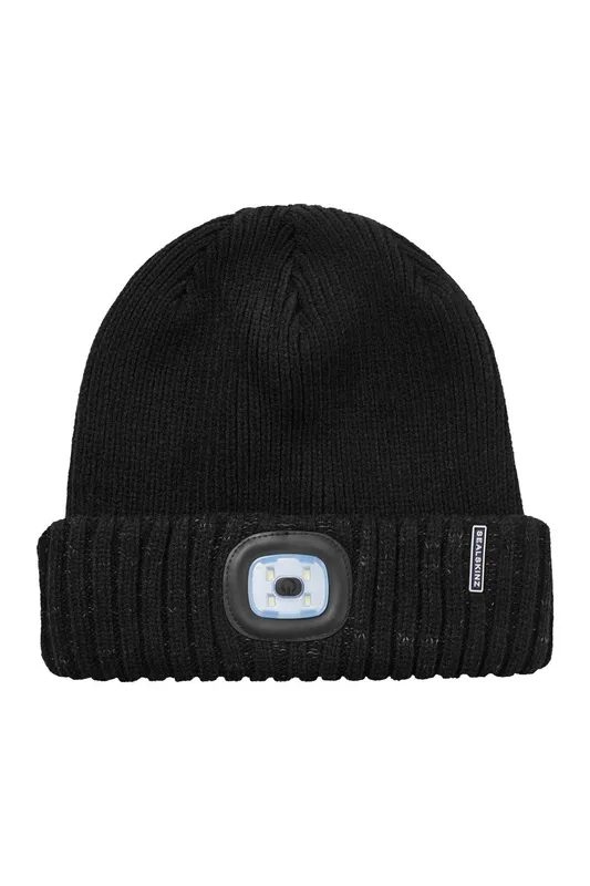Sealskinz Waterproof Winter Unisex LED Roll Cuff Beanie - - Size: L-XL