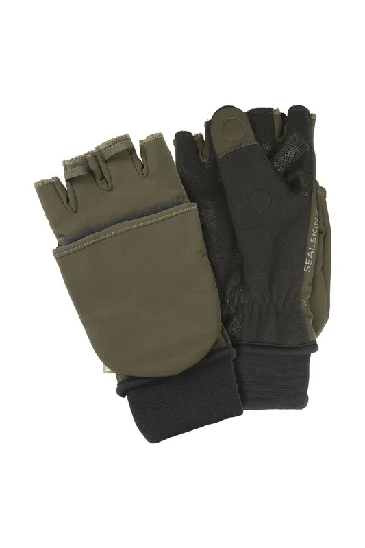 Sealskinz Windproof Cold Weather Convertible Unisex Mittens - - Size: M