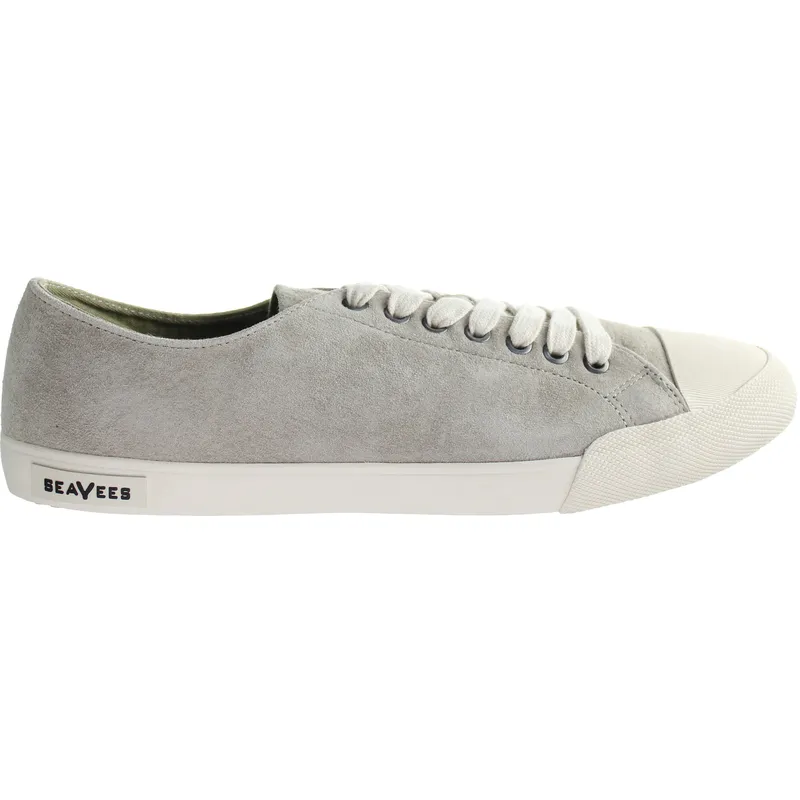 Seavees Men's Army Issue Low Gravel Suede Shoe Grey Shoes Size: 8 Grey