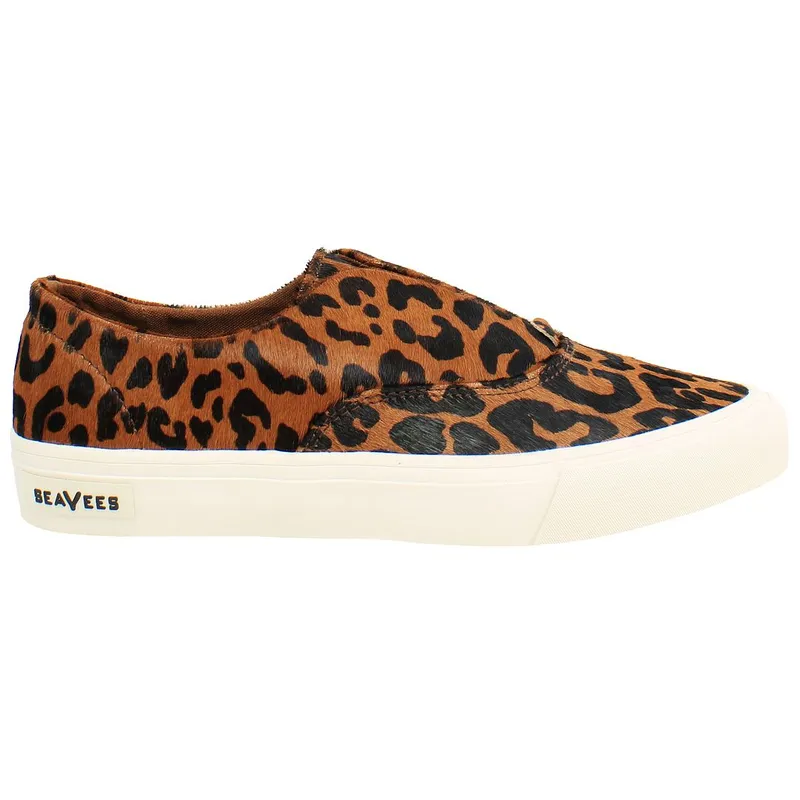 Seavees Women's Sunset Mulholland Slip-On Brown Smooth Leather Shoes Size: 6 Brown