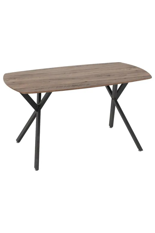 Seconique Athens Rectangular Dining Table in Dark Brown Dark Brown