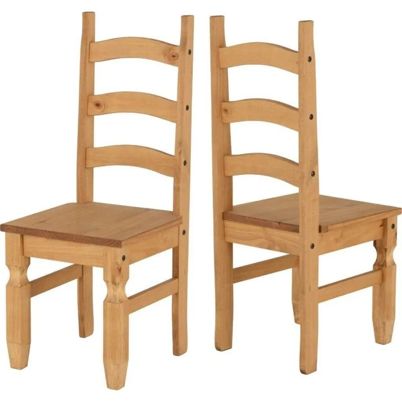 Seconique Corona Chair ( Pair ) in Natural Natural