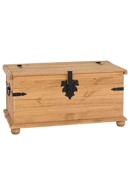 Seconique Corona Single Storage Chest in Natural Natural