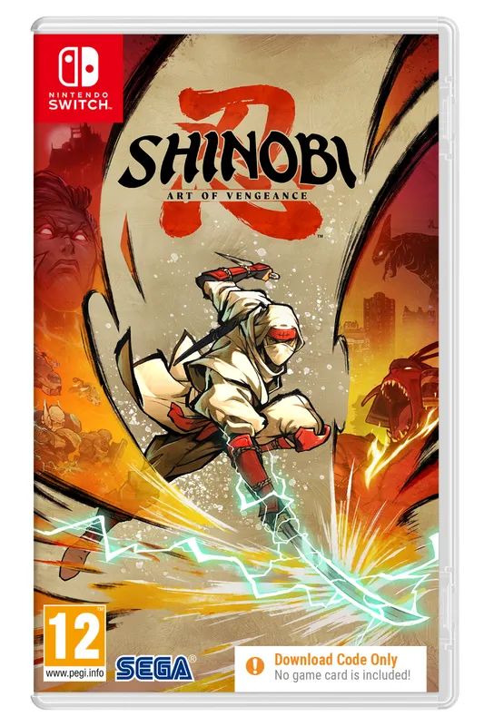 Sega Shinobi: Art of Vengeance [Code in a Box] (Switch)