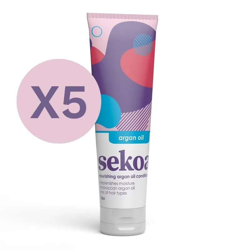 Sekoa Argan Oil Conditioner 5 x 250ml Pack