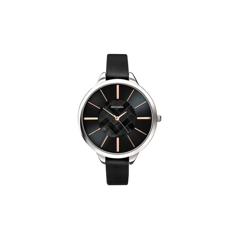 Sekonda Women's 2876 38mm Quartz Watch in Black - Black