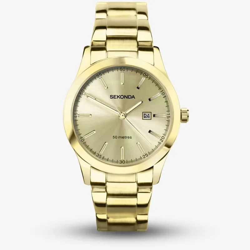 Sekonda Women's Taylor Classic Gold Plated Watch 40428 Gold female