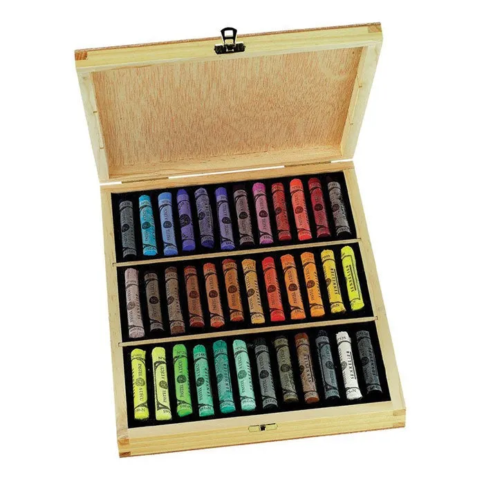 Sennelier Full-Length Extra-Soft Pastels - Box Set of 36