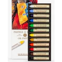 Sennelier Artists' Oil Pastels - Assorted Colours - Set of 12