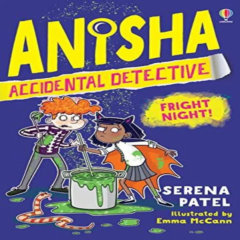 Serena Patel Anisha, Accidental Detective: Fright Night Paperback Book Multicolor