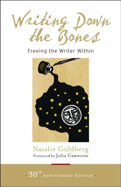 Natalie Goldberg Writing Down the Bones Paperback Book Multicolor