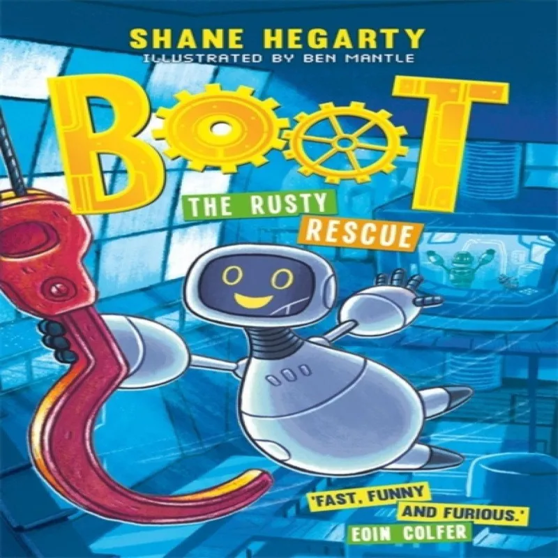 Shane Hegarty Boot: The Rusty Rescue Paperback Book Multicolor