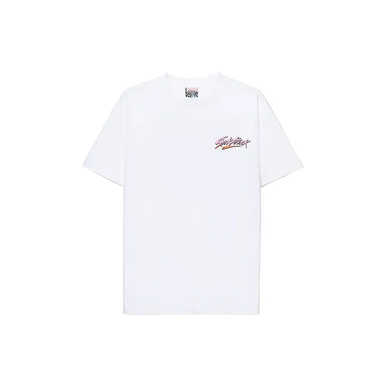 Shark Attack Barbeque Short Sleeve T-shirt White L Men,Women