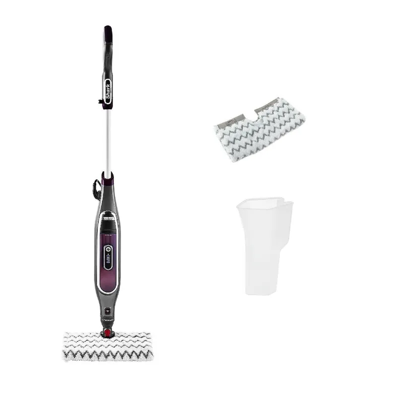 Shark Klik n' Flip Automatic Steam Mop S6003UK in Dark Red Dark Red