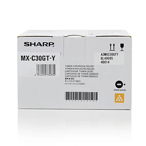 Original Sharp MXC30GTY Yellow Toner Cartridge