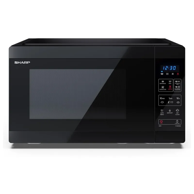 Sharp YC MA262AE B Classic Combi Microwave Oven with Air Fryer Black 2