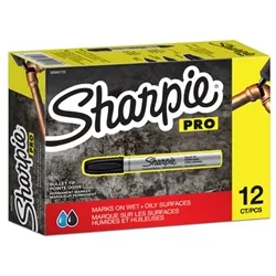 Sharpie Metal Permanent Marker Small Bullet Tip 1.0mm Line - S0945720